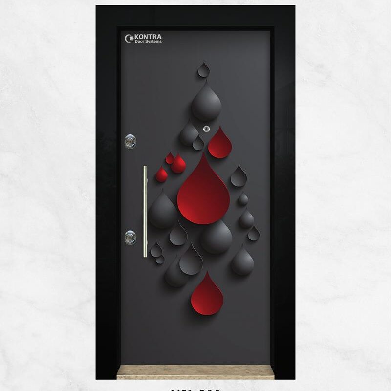 3D Design Steel Security Doors 1